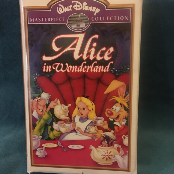 Media Alice In Wonderland Vhs Masterpiece Movie Poshmark